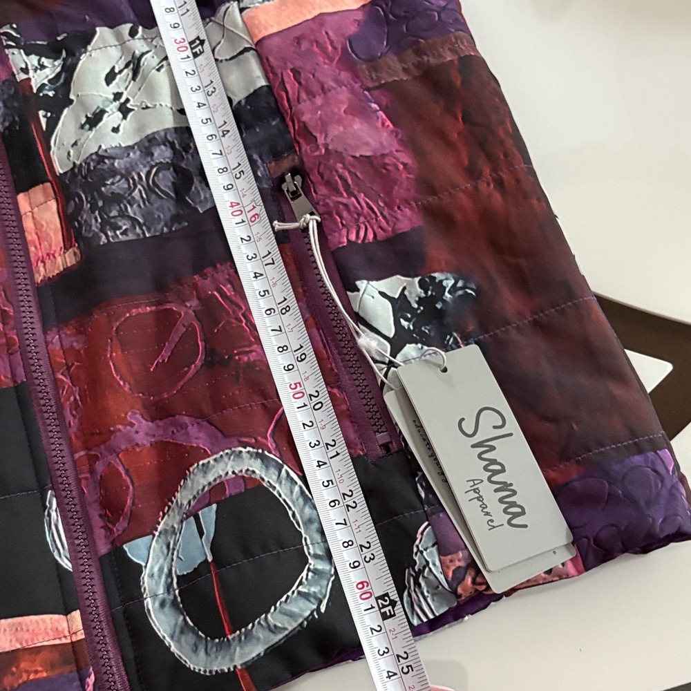 Women's Multicolor Patchwork Vest - image 6